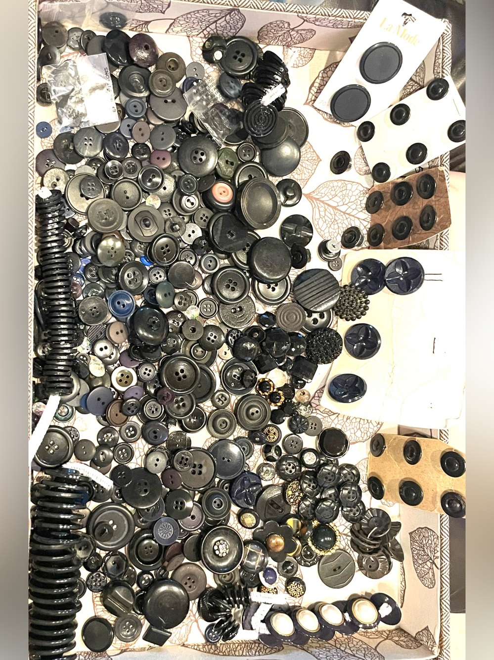 Lot of 1.5# of Antique Buttons